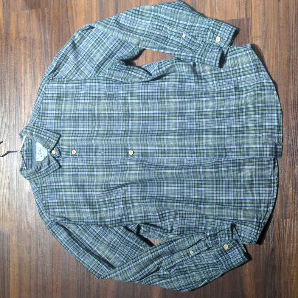 Grayers Cotton Plaid Shirt XL